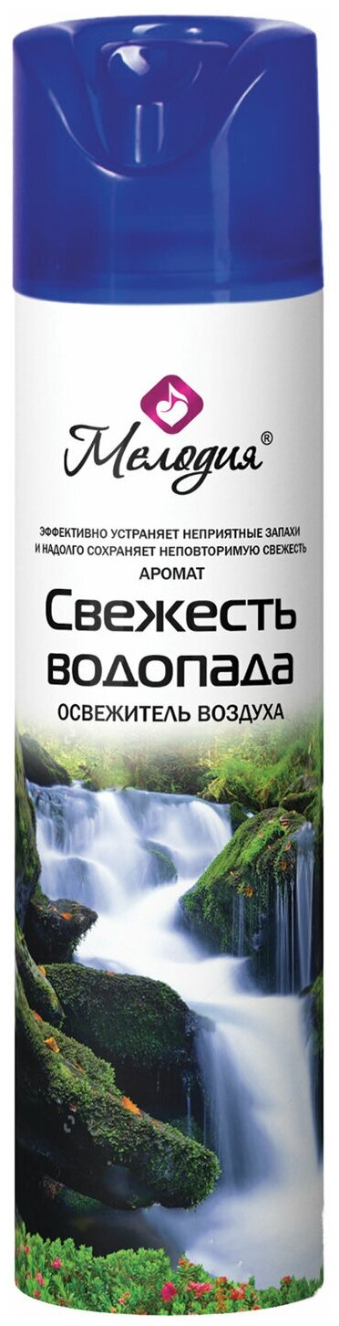 Освежитель воздуха Мелодия аэрозольный, 300 мл, "свежесть водопада" ()