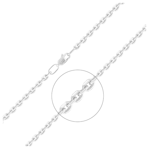 фото Platina jewelry браслет из белого золота без камней 22-0811-100-1120-17, размер 19,5