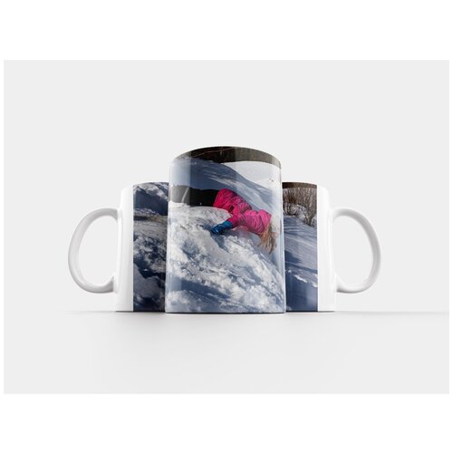 фото Кружка "ребенок, девочка, зима" 320 мл lotsprints