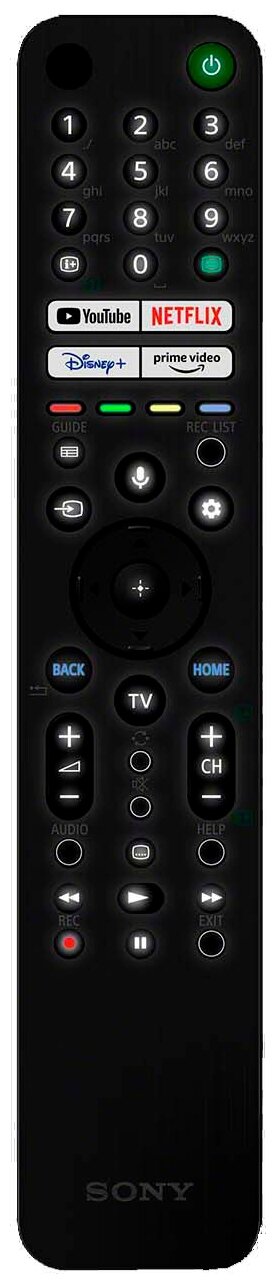 65" Телевизор Sony XR-65X95J 2021 micro-LED EU, черный - фото №11
