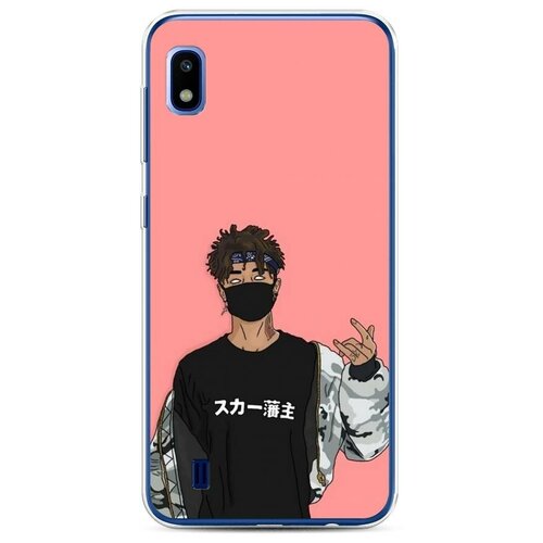 фото Силиконовый чехол "в маске 2" на samsung galaxy a10 / самсунг галакси а10 case place