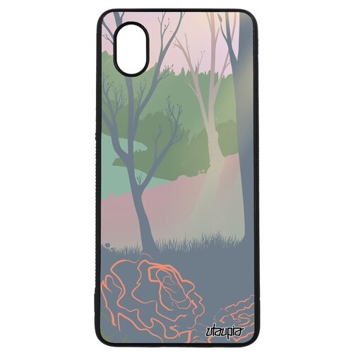 фото Красивый чехол на телефон // galaxy a01 // "лесные розы" свет озеро, utaupia, цветной