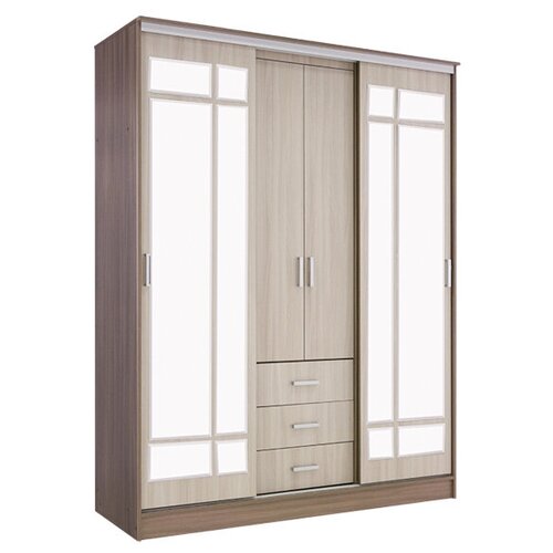 Шкаф-купе Дисави Маэстро шимо темный Четырехдверный 170х61х220 см