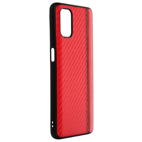 фото Чехол g-case для samsung galaxy m51 sm-m515f carbon red gg-1295