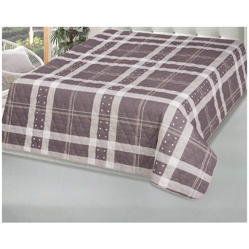 Покрывало-одеяло стеганное Кайли бязь 150х215 см