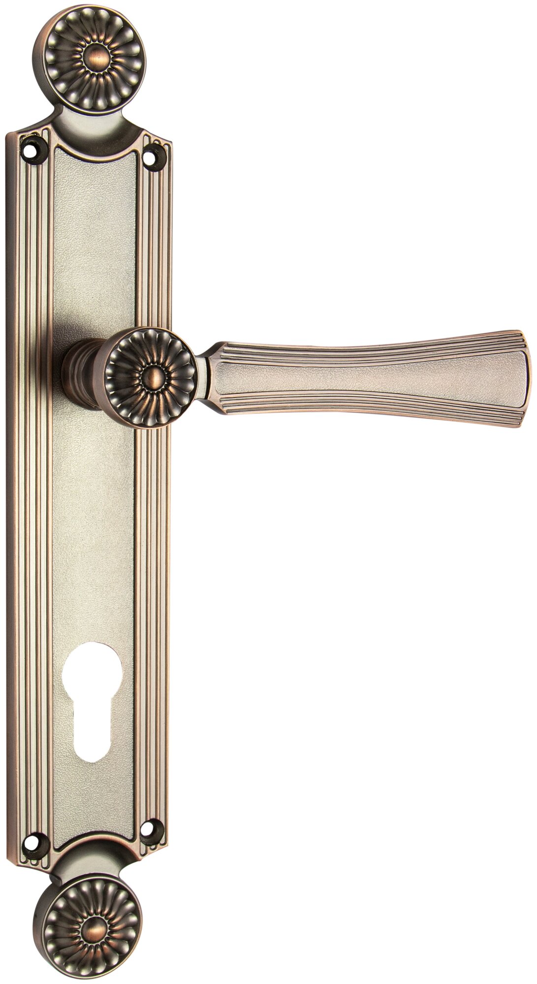 Дверные ручки на планке (2 шт) Valley Modena (межосевое 85 мм)