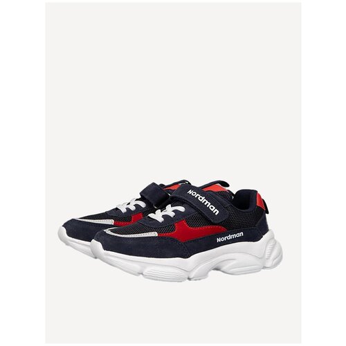 фото Кроссовки летние nordman jump, темно-синие размер 29