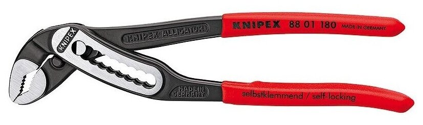 Клещи переставные "аллигатор" Knipex 180 мм, KN-8801180