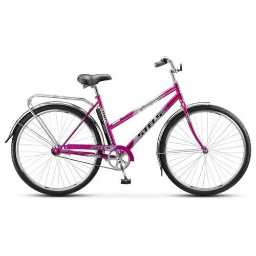 Велосипед дорожный с корзиной 28 сталь 20 фиолетовый Navigator 300 Lady STELS LU070379 1702400₽