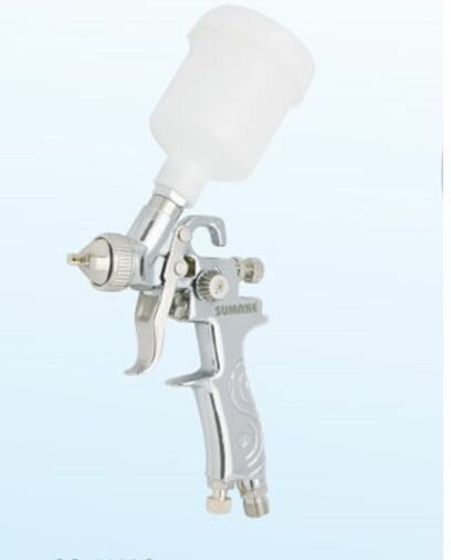 Краскопульт с верхним бачком 125 мм, сопло 1,0 мм SUMAKE SS-1402G