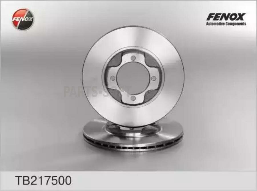 FENOX TB217500 Диск тормозной передний вентилируемый MAZDA 323 (цена за 1 шт, мин. кол-во 2 шт.)