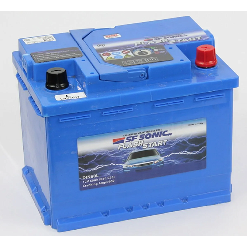 Аккумулятор автомобильный SF SONIC L2 60Ah 600A ОП (242х175х190) L2 242x175x190