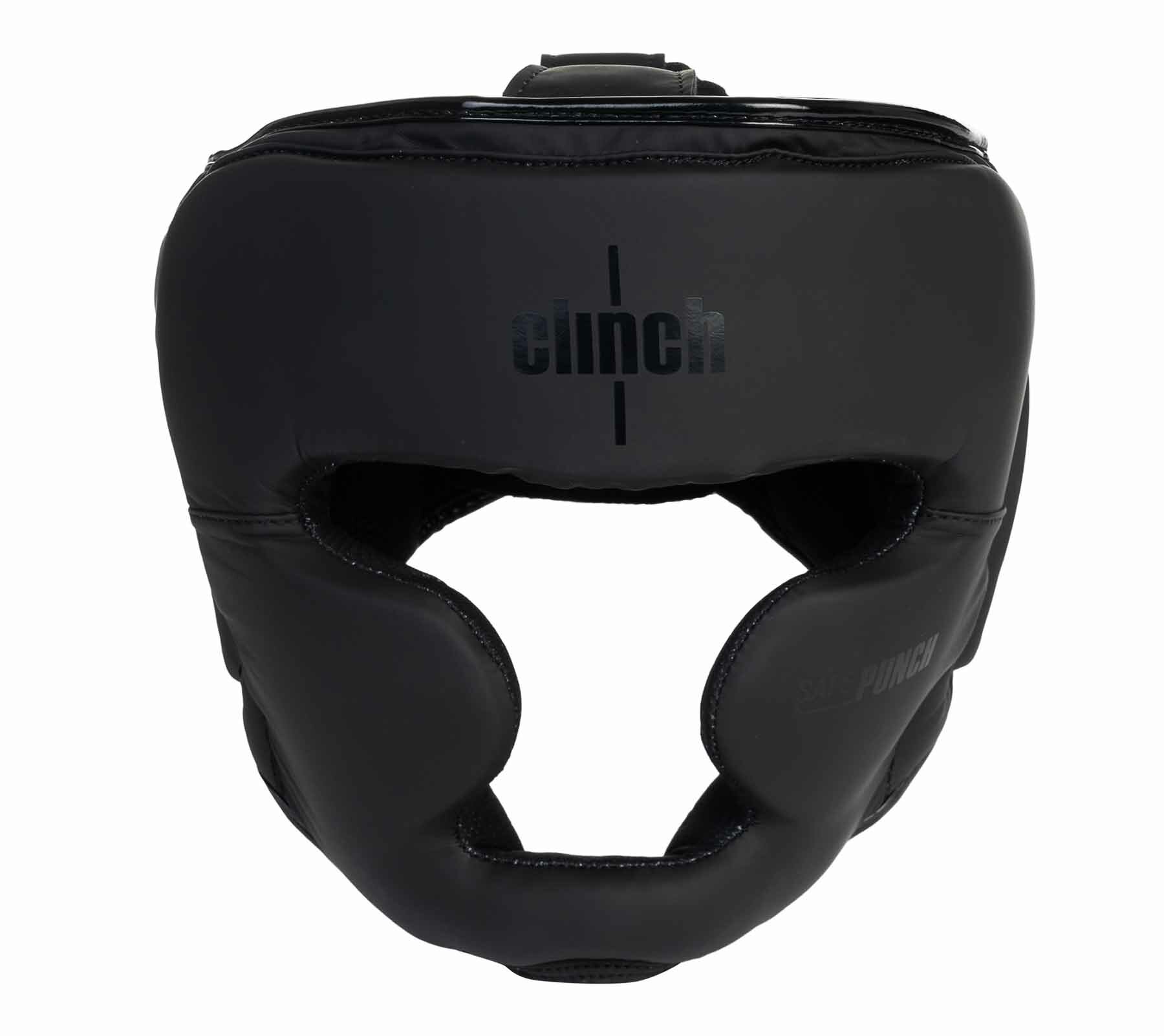 Шлем боксерский Clinch Mist Full Face черный (Clinch, L) L