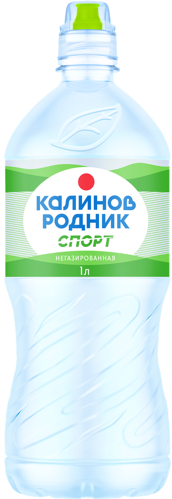 Вода минеральная калинов родник Спорт природная столовая негазированная, 1л