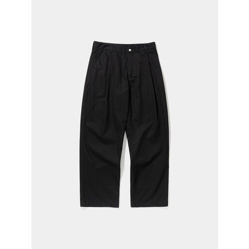 фото Брюки uniform bridge one tuck wool, размер l, черный