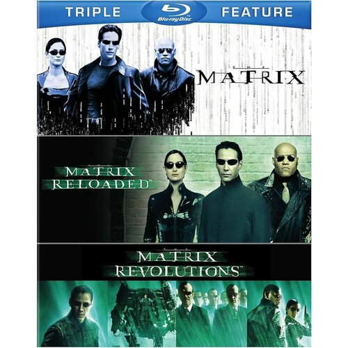 Матрица Оригинальная Трилогия Blu-ray(блю рей) 3-х дисковое издание отличного качества!