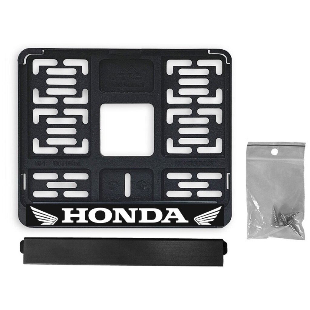 Рамка номерного знака 190Х145 Honda