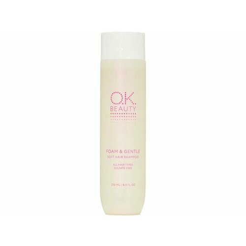 Мягкий бессульфатный шампунь для всех типов волос OK Beauty FOAM GENTLE 4176₽