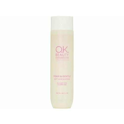 Мягкий бессульфатный шампунь для всех типов волос OK Beauty FOAM & GENTLE