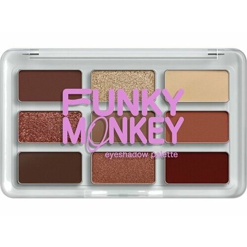 Палетка теней для глаз FUNKY MONKEY Eyeshadow palette