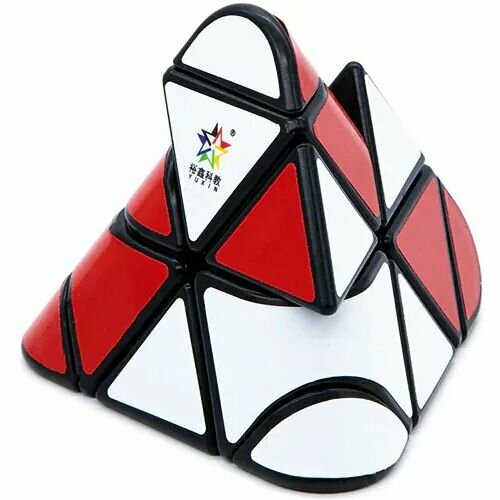 Пирамидка рубика / Yuxin Round Pyraminx Черный / Развивающая игра