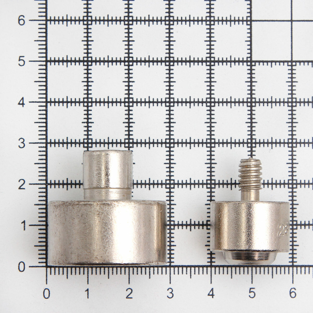 Пуансон насадка для установки люверсов №28 (13мм), для пресса ТЕР-2, NEW STAR — фото 1