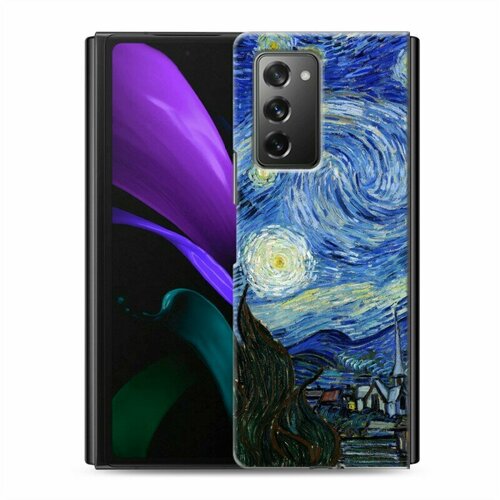 Дизайнерский пластиковый чехол для Samsung Galaxy Z Fold 2 чехол клатч mypads portafoglio magnetico для samsung galaxy z fold 2 sm f916b