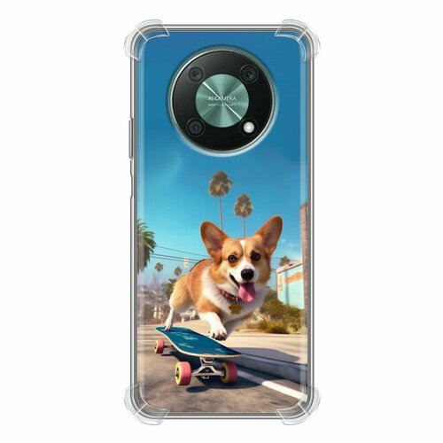 голубой, коричневый, оранжевый, белый, зеленый