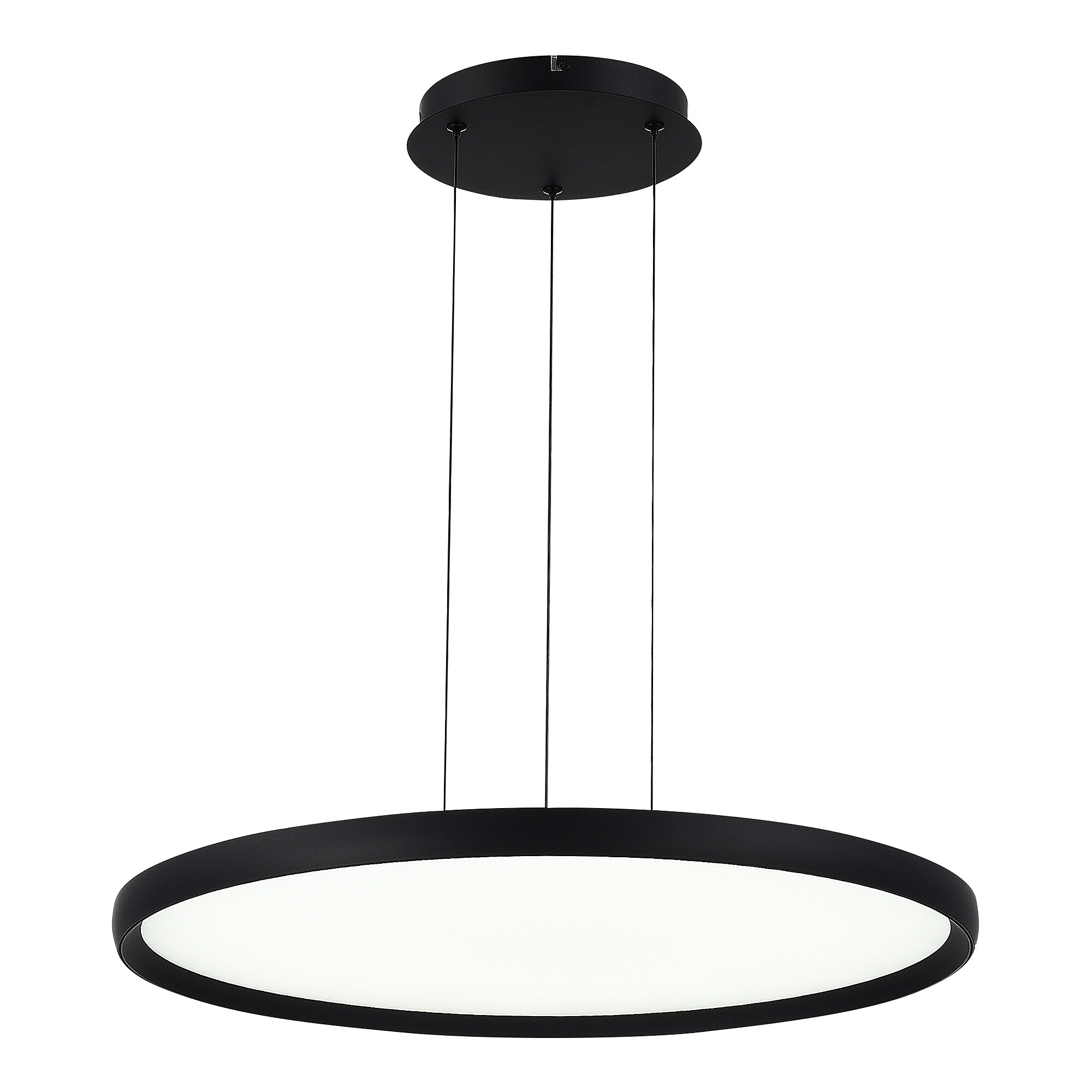 ST LUCE SL6015.403.01 Светильник подвесной ST-Luce Черный/Белый LED 1*45W 3000K-6000K SATELLITE