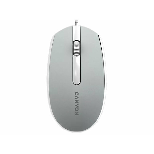 Мышь проводная Canyon M-10, 1000dpi, Темно-серый (Dark Gray) CNE-CMS10DG