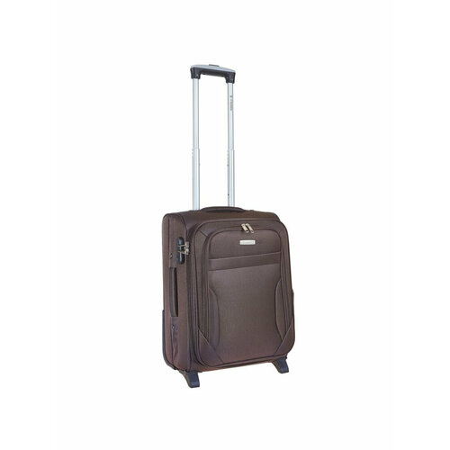 Умный чемодан 4 ROADS Ch0304, 49 л, размер S, коричневый