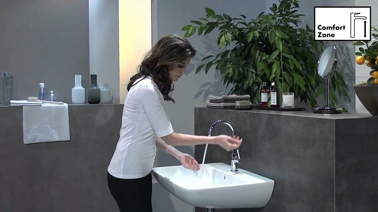 Смеситель для раковины Hansgrohe - фото №13