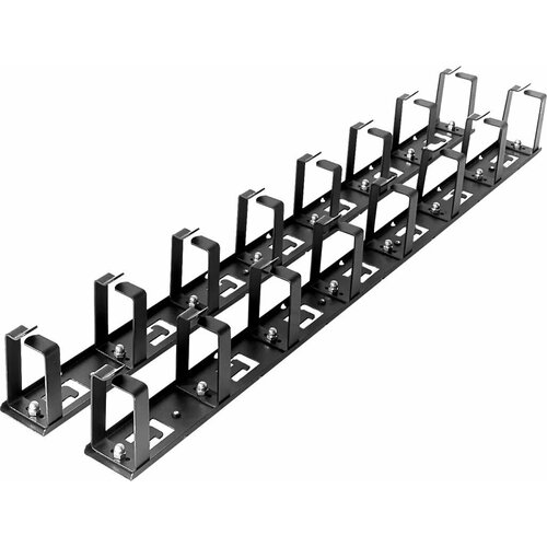 ЦМО Вертикальный кабельный органайзер с окнами 8 колец 5300₽