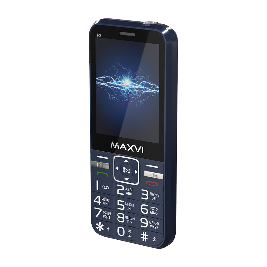 Мобильный телефон Maxvi P3 Синий