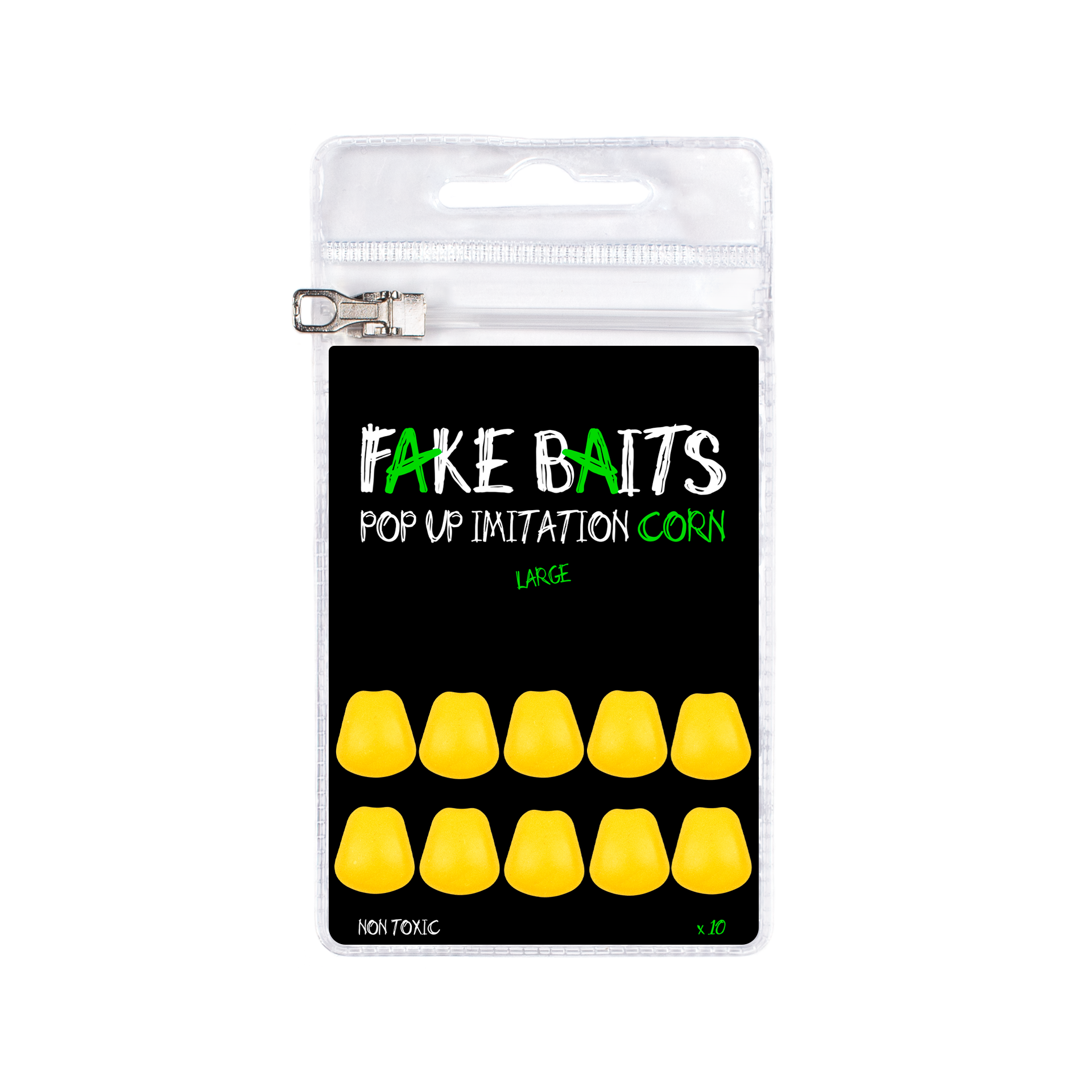 Искусственная кукуруза плавающая Fake Baits Large желтая