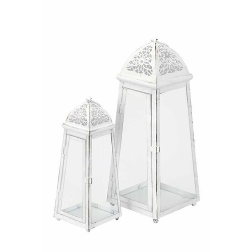 Набор из 2-х подсвечников Марсель 12x12x36см 17x17x48см 8480₽