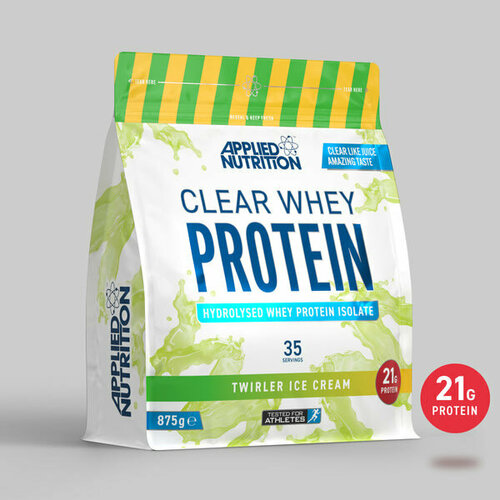 Applied Nutrition CLEAR WHEY ISOLATE 875g (TWIRLER ICE CREAM) applied nutrition clear whey protein twirler ice cream 875 gm