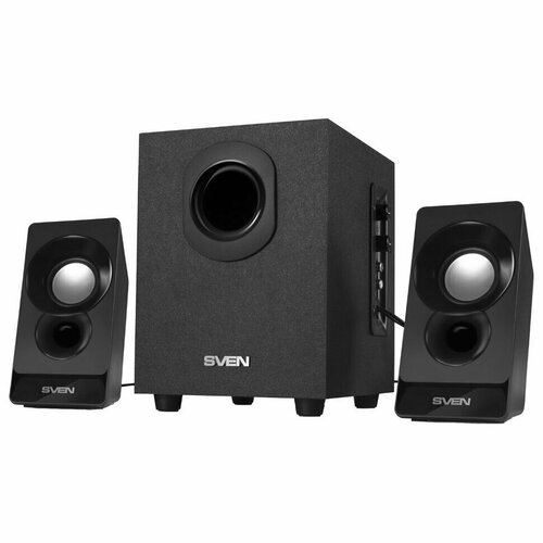 Колонки компьютерные SVEN MS - 85 21 10 Вт питание USB черный SV-016807 263173 418700₽