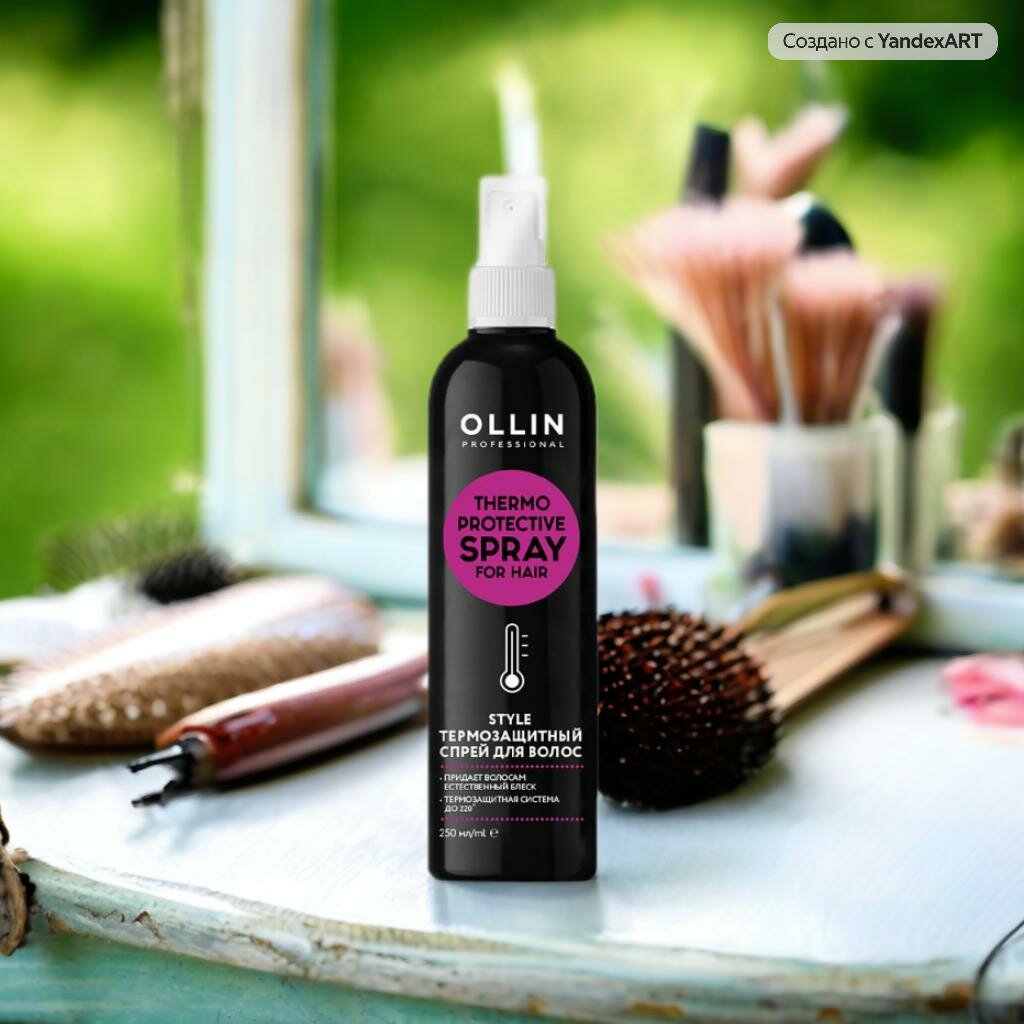 Ollin Professional Термозащитный спрей для волос, 250 мл (Ollin Professional, ) - фото №11