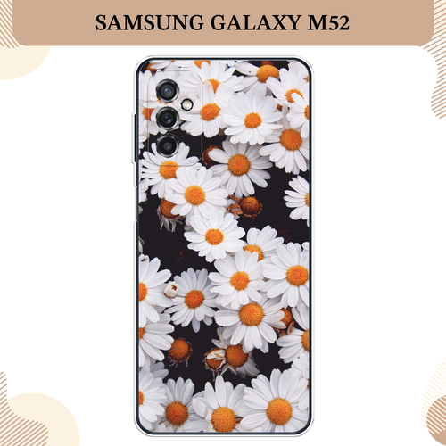 силиконовый чехол ромашковое поле на samsung galaxy m62 самсунг галакси m62 Силиконовый чехол Ромашковое поле на Samsung Galaxy M52 / Самсунг Галакси М52