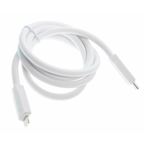 Кабель iPhone (5-)-USB Type C 1м белый, NBQ233A White, XO кабель usb c usb c ubik uc20w 1м белый