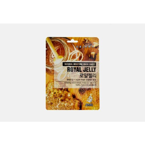 Маска для лица тканевая с маточным молочком ORJENA NATURAL MOISTURE ROYAL JELLY MASK SHEET