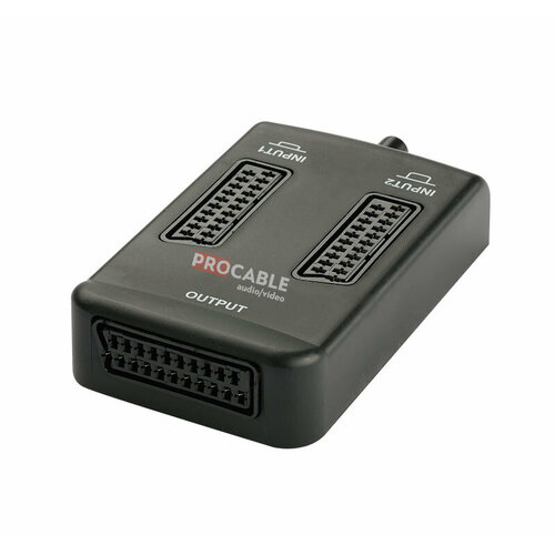 Переход SCART (гнездо) - 2 х SCART (гнездо)