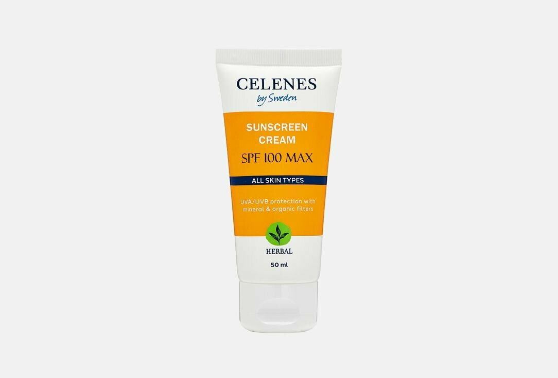 Крем для лица CELENES SUNSCREEN CREAM SPF 100 MAX