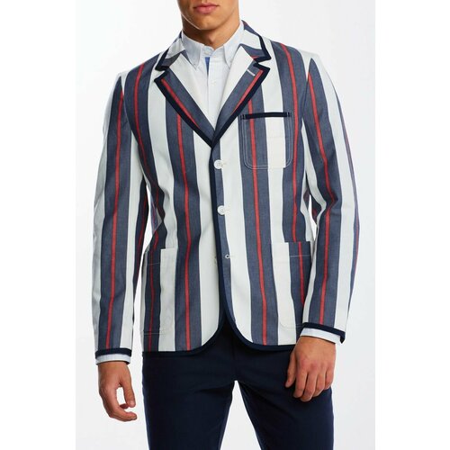 Пиджак GANT, размер 48, мультиколор пиджак gant размер 60 серый