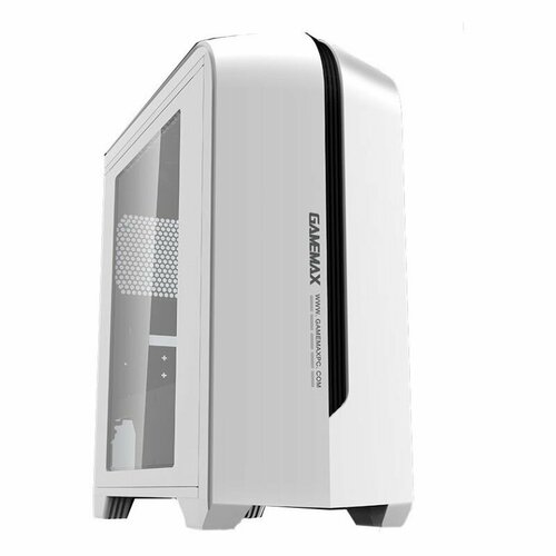 Компьютерный корпус GameMax Gentauri WB H601, Micro-ATX, ATX, Mini-ITX, без блока питания, белый корпус gamemax centauri wb h601