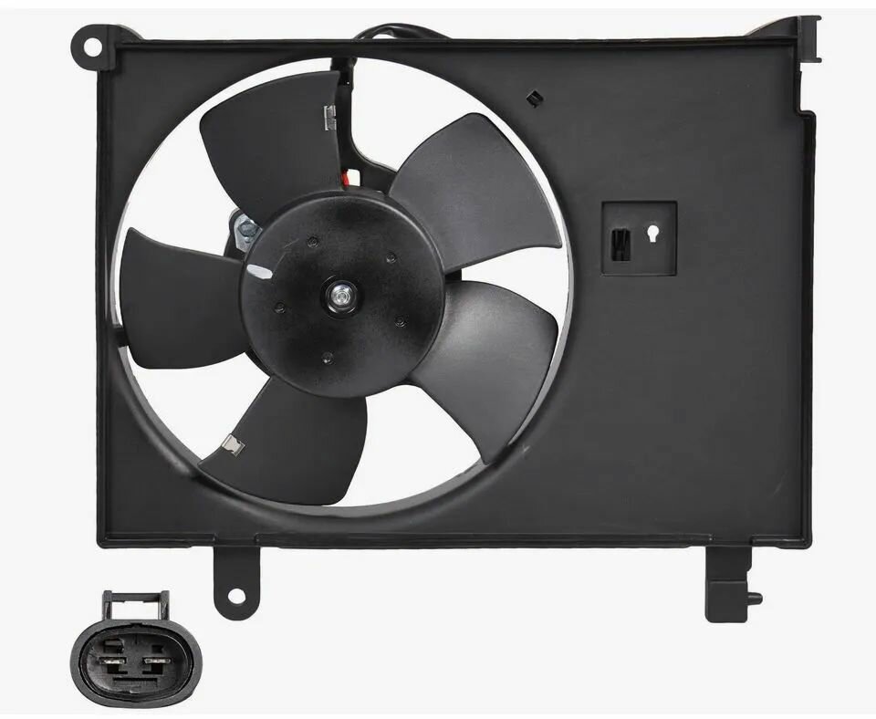 Вентилятор радиатора кондиционера для Шевроле Ланос (Lanos)