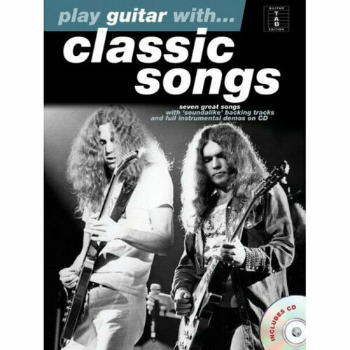 Песенный сборник Musicsales Play Guitar With Classic Songs дэниэл гилберт бет марлис соло на гитаре 164 стр язык английский