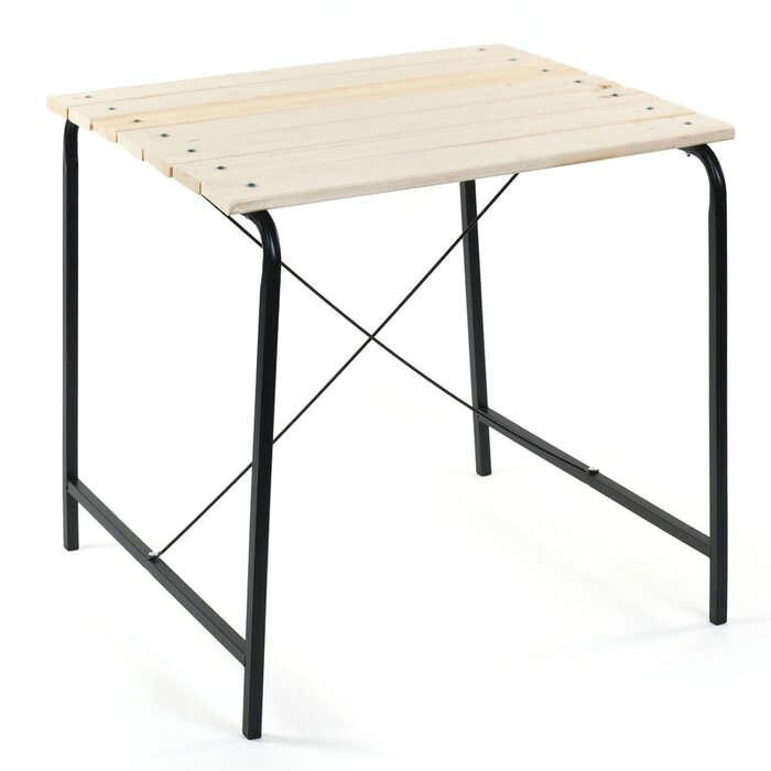 фото Стол садовый LAKSI 73 х 79 х 75,7 см, основание труба 20 х 20 х 0,7 мм 10660794