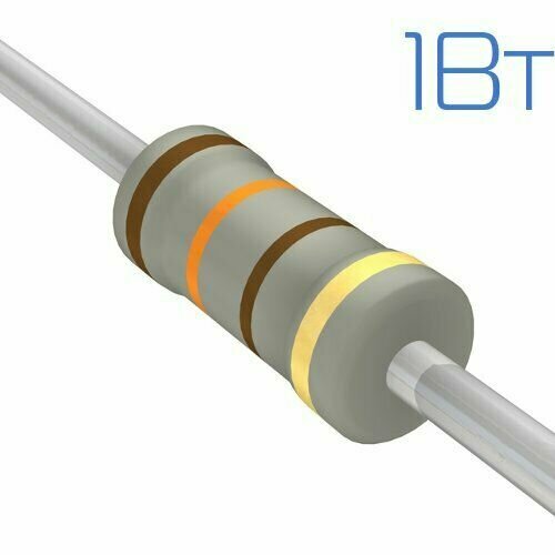 120 Ом 1Вт 5% резистор (50шт)